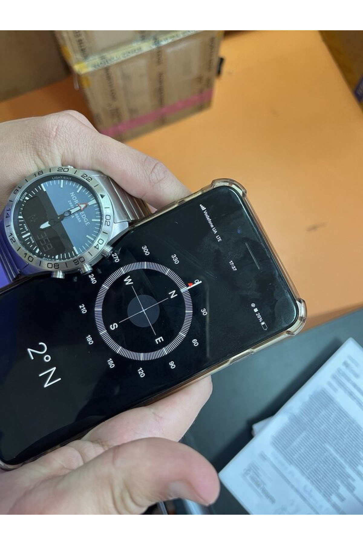 Чоловічий годинник  North Edge Gavia 20BAR