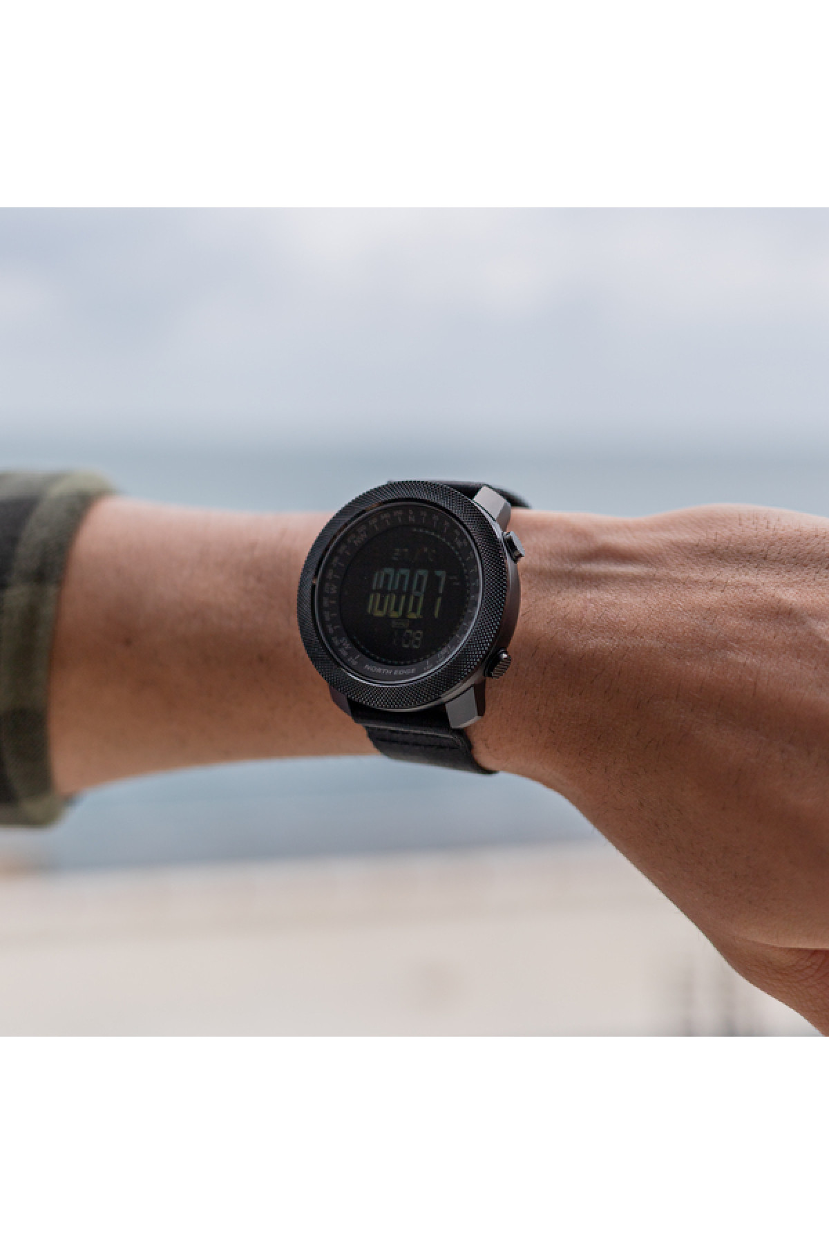 Чоловічий годинник  North Edge Apache 5BAR з компасом