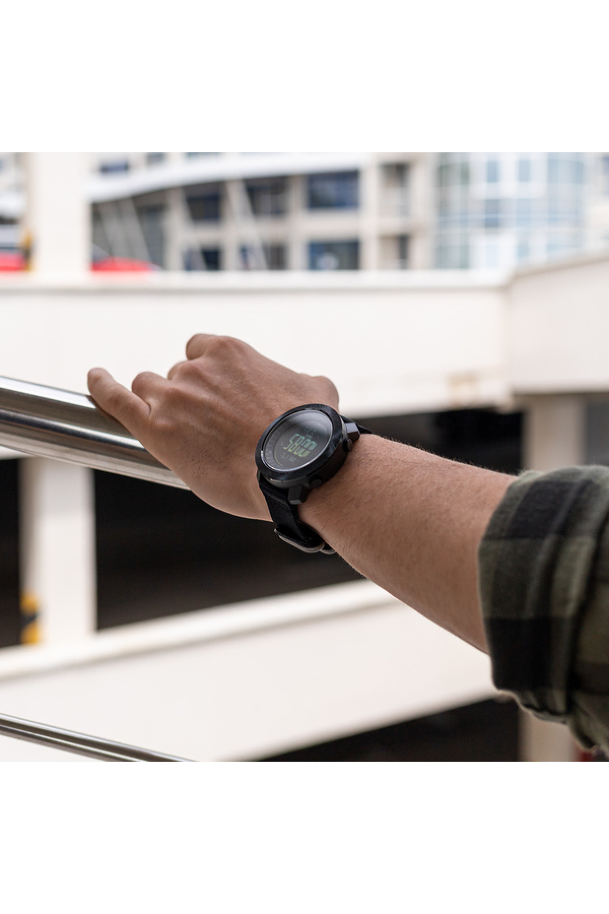 Чоловічий годинник  North Edge Apache 5BAR з компасом