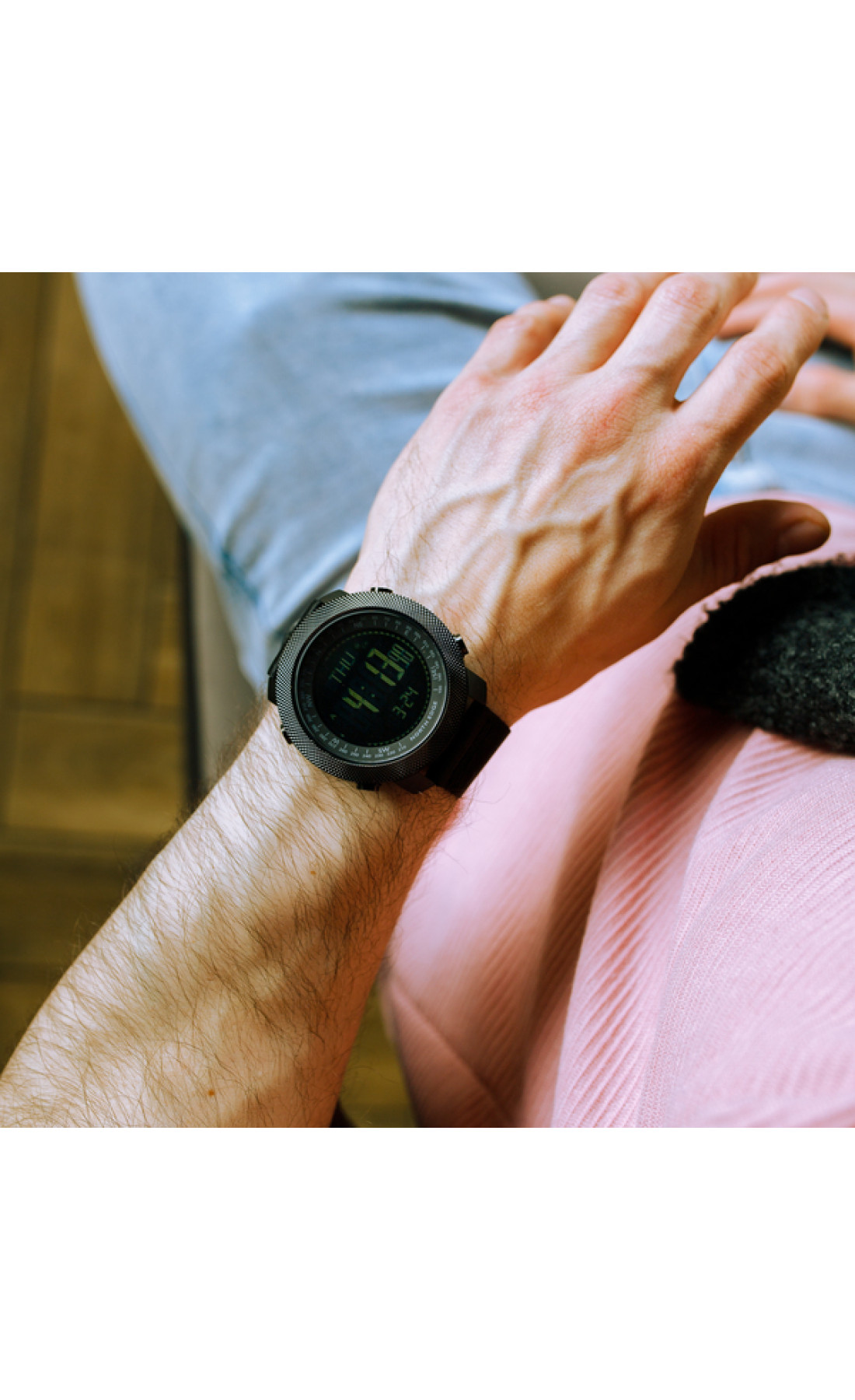 Чоловічий годинник  North Edge Apache 5BAR з компасом