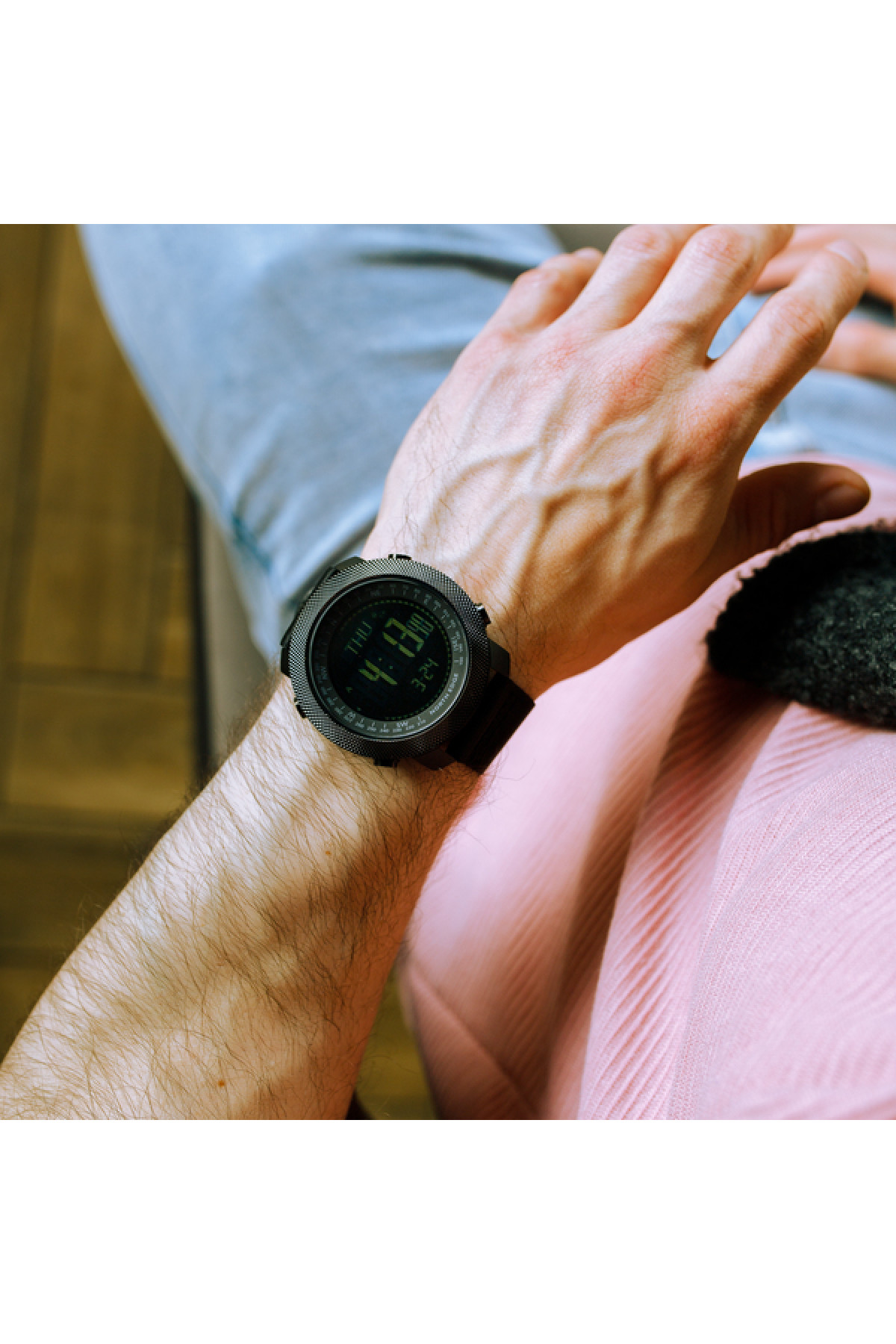 Чоловічий годинник  North Edge Apache 5BAR з компасом