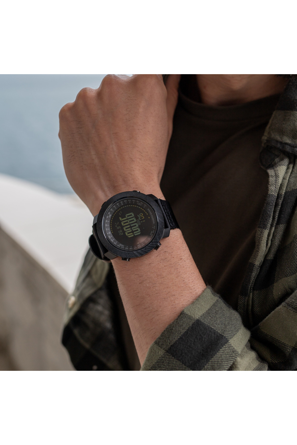 Чоловічий годинник  North Edge Apache 5BAR з компасом