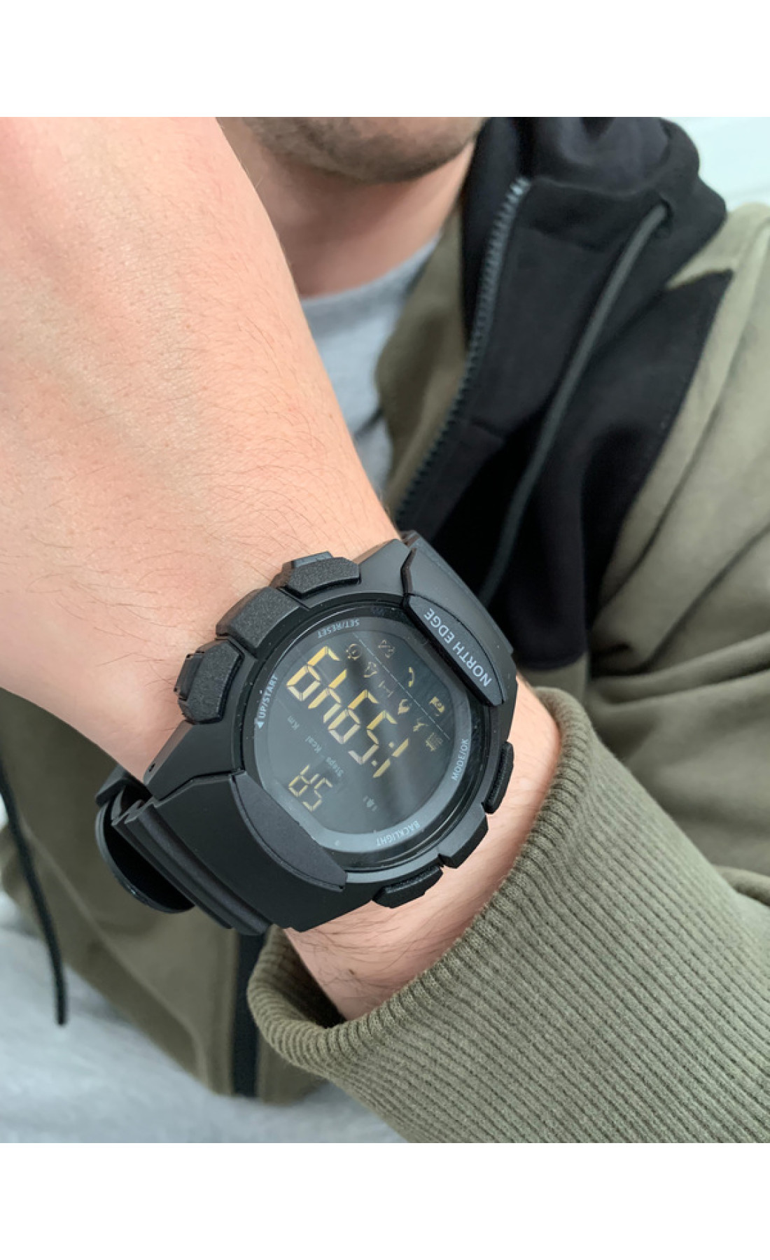 Смарт годинник  North Edge Combo 10BAR Black