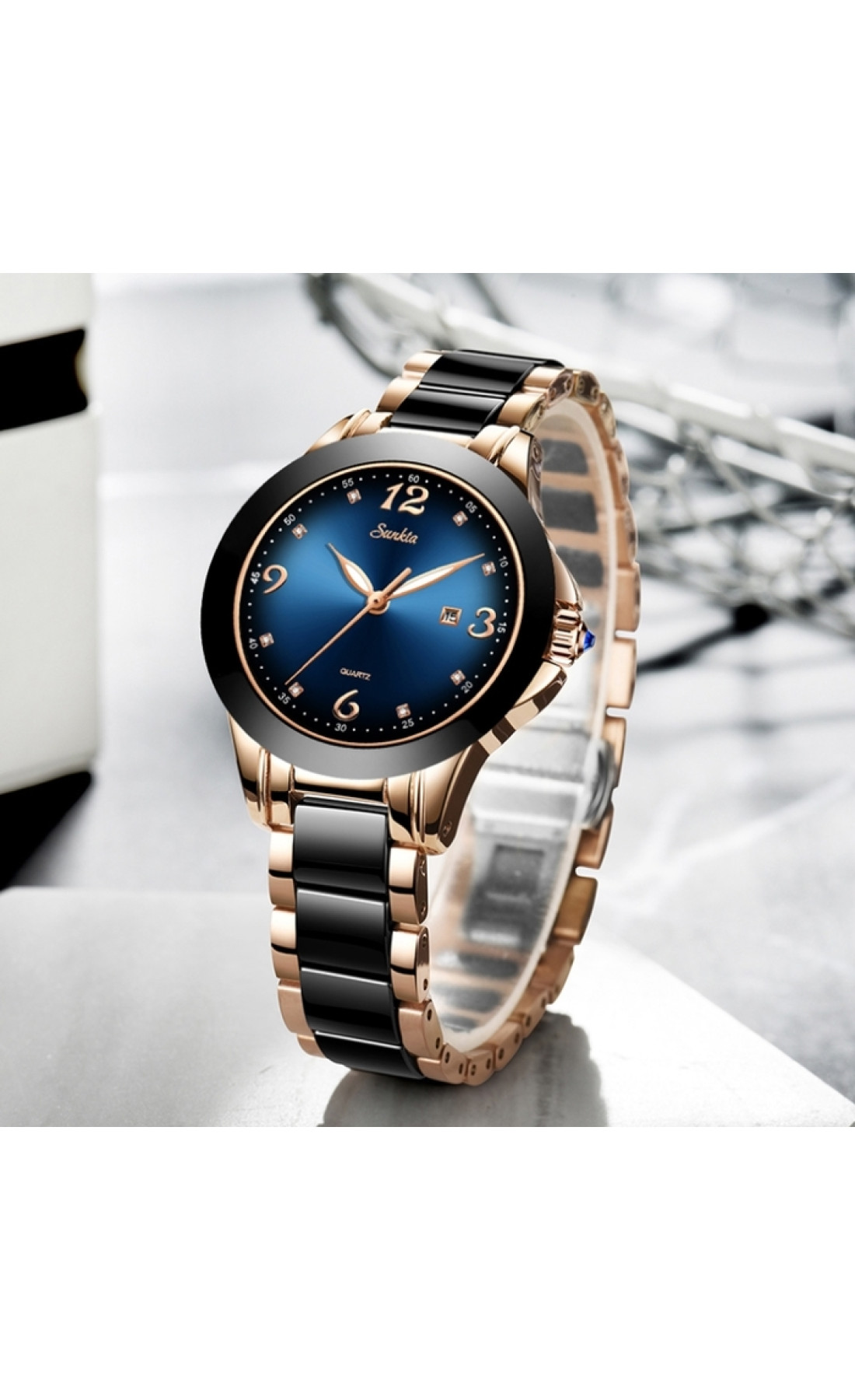 Жіночий годинник  Sunkta Ceramic