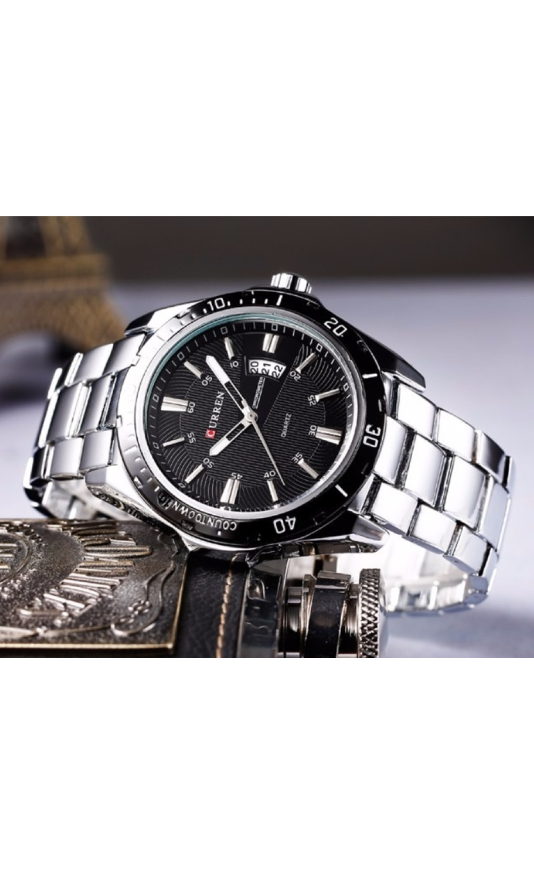 Чоловічий годинник  Curren Quartz