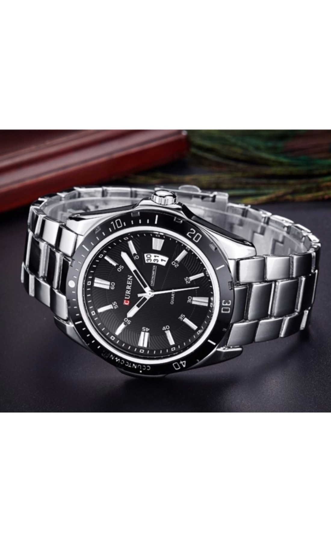 Чоловічий годинник  Curren Quartz