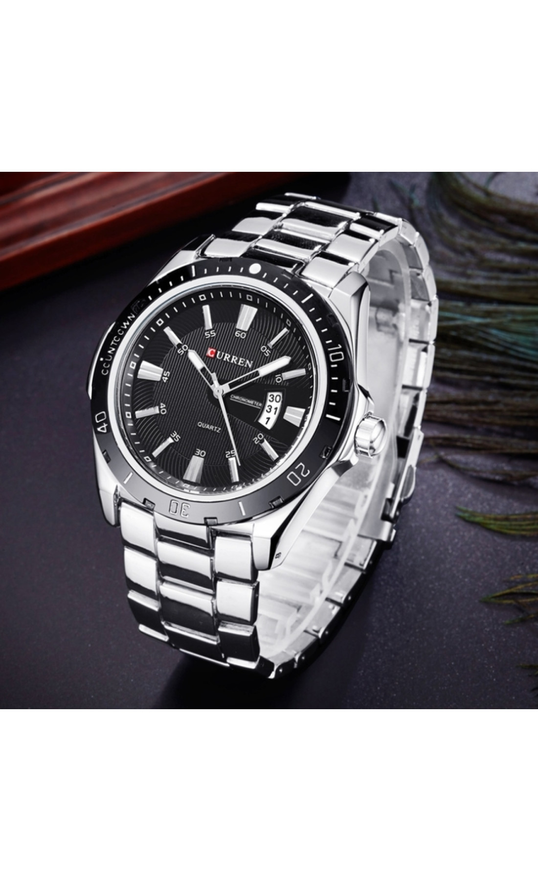 Чоловічий годинник  Curren Quartz