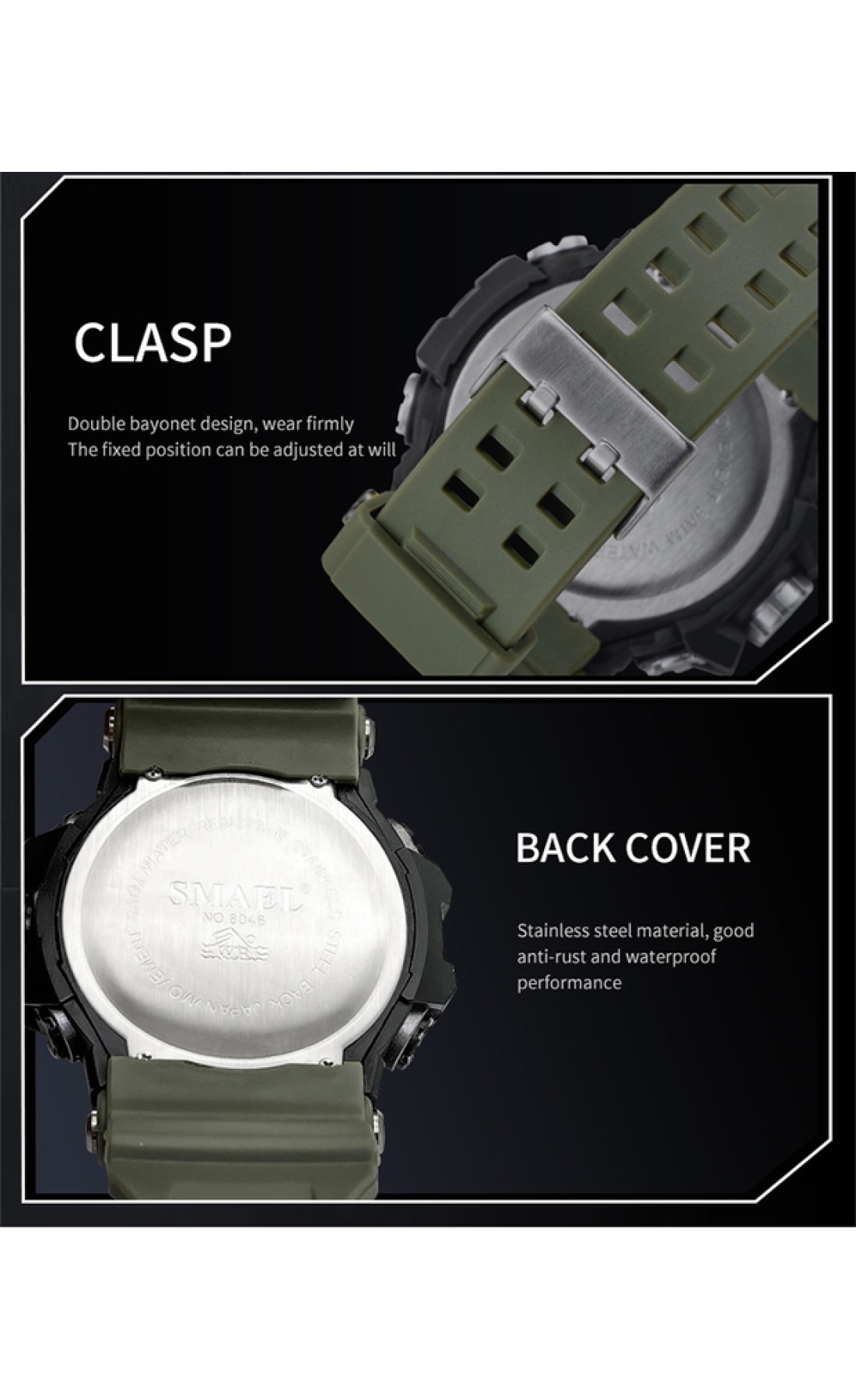 Чоловічий годинник  Smael Makro