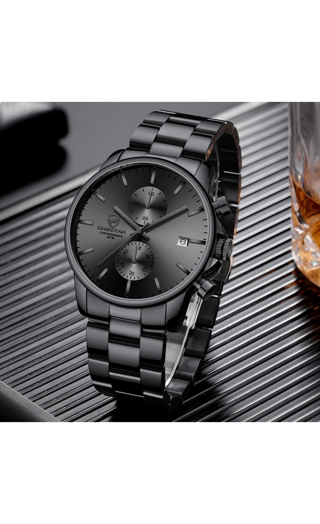 Чоловічий годинник  Cheetah Mars Black