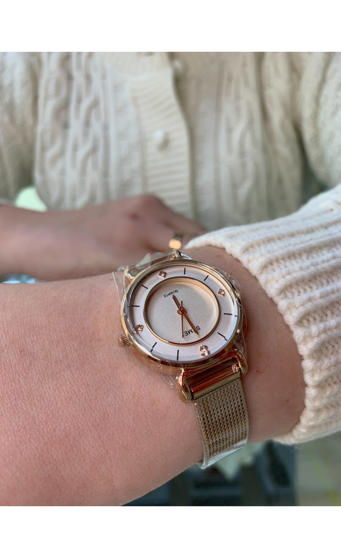 Жіночий годинник  Skmei Batterfly Steel