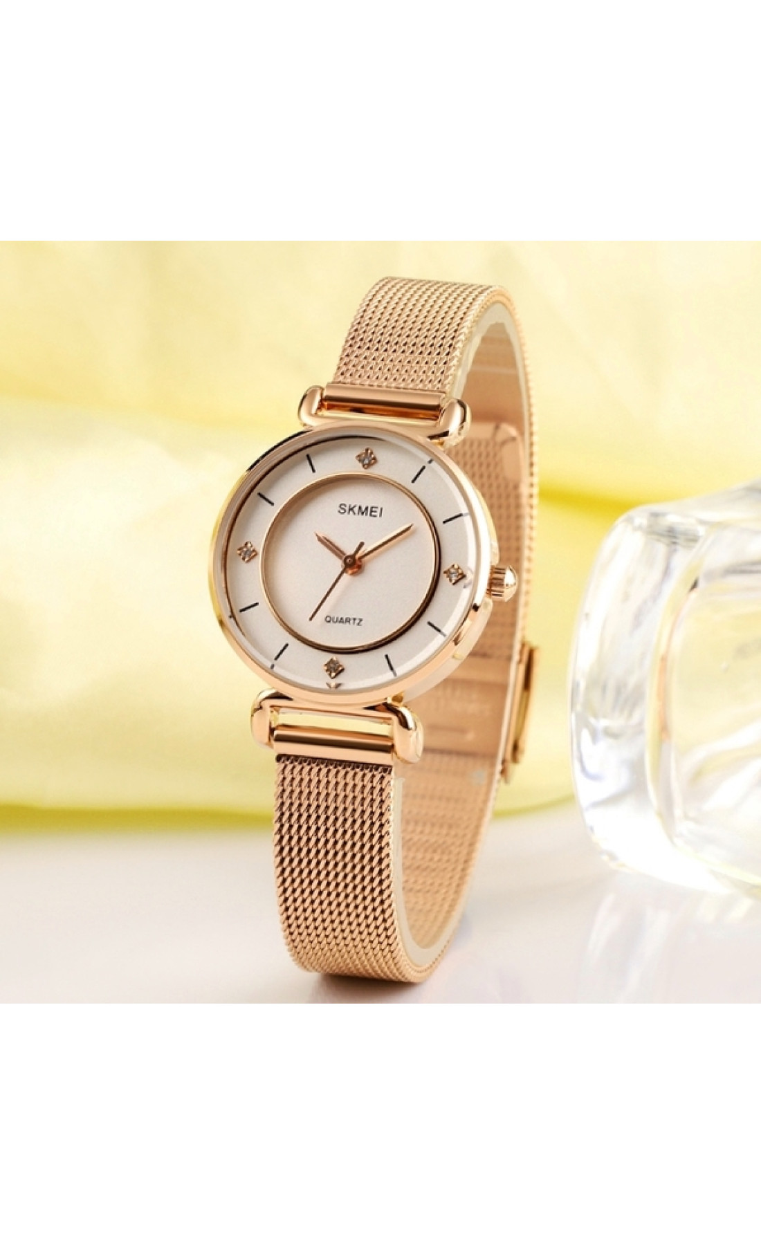 Жіночий годинник  Skmei Batterfly Steel