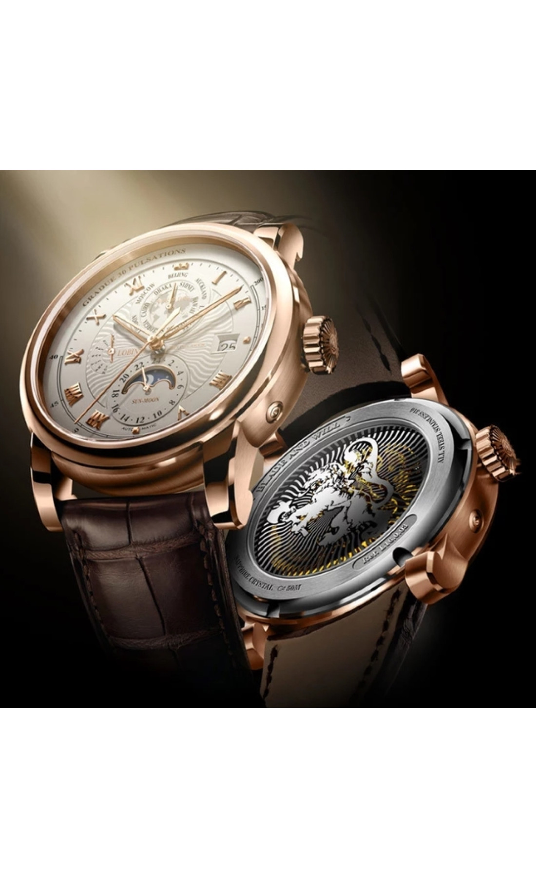 Чоловічий годинник  Lobinni Business