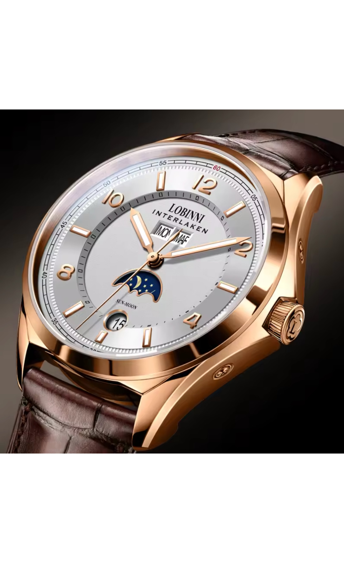 Чоловічий годинник  Lobinni Premium