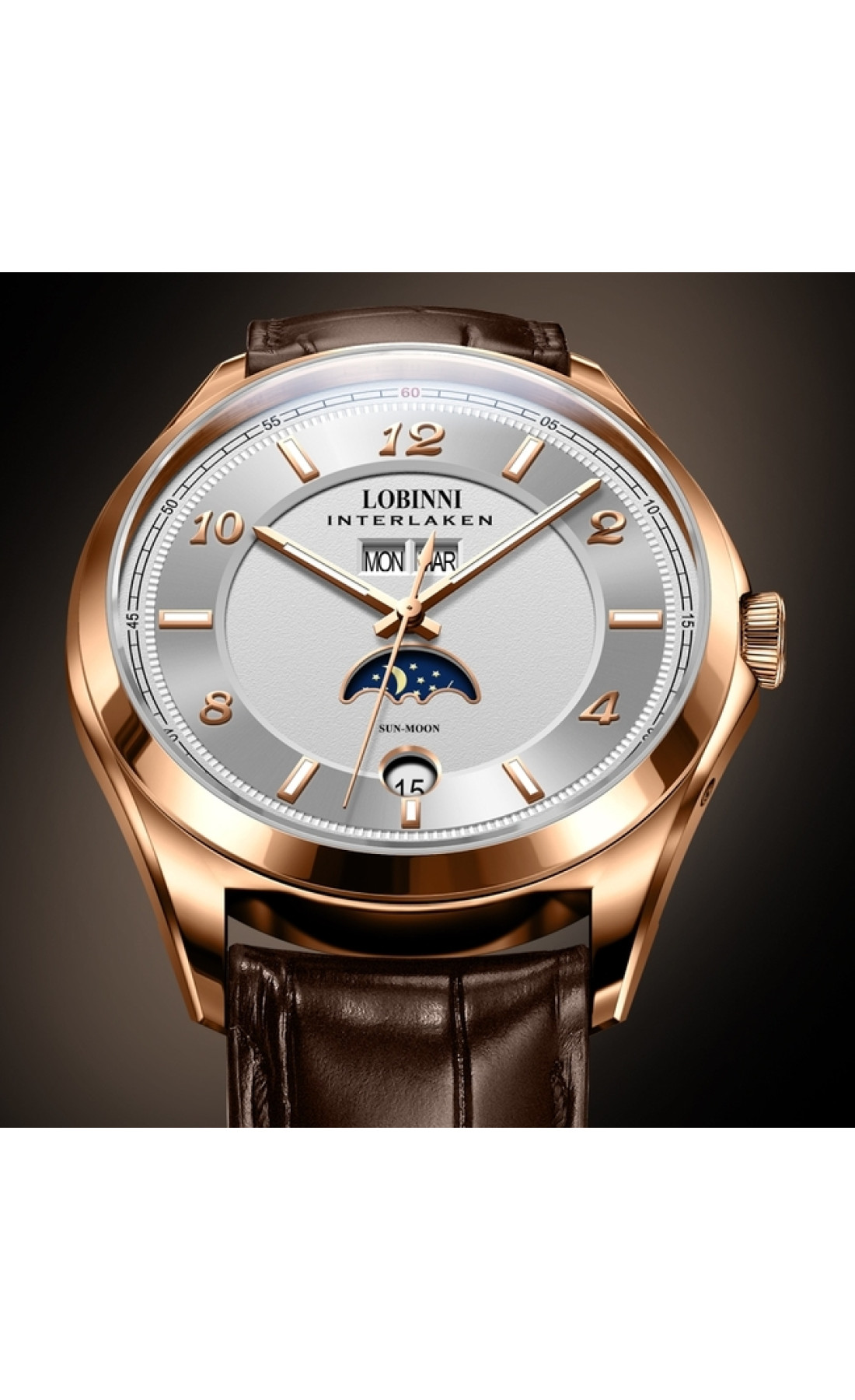 Чоловічий годинник  Lobinni Premium
