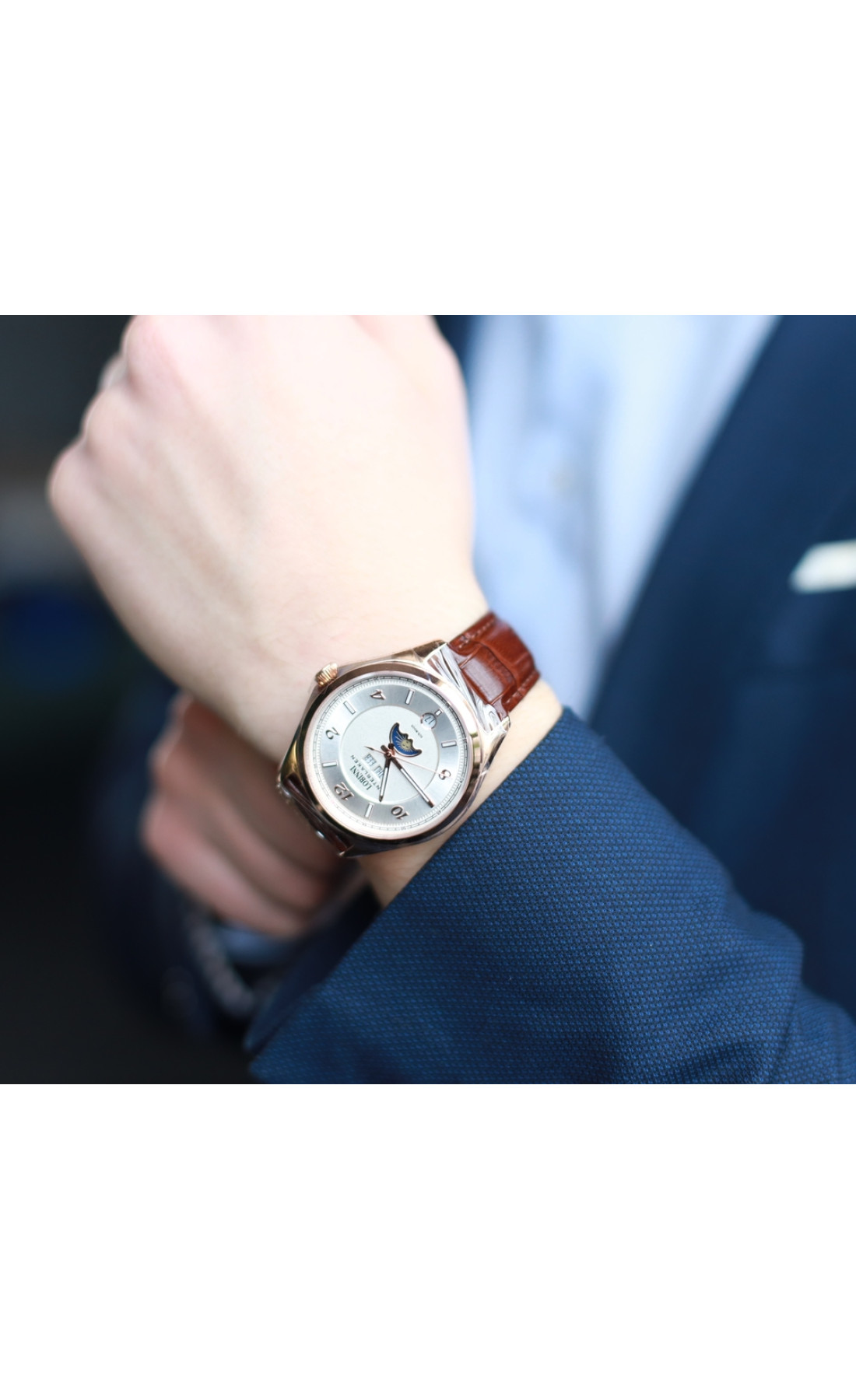 Чоловічий годинник  Lobinni Premium