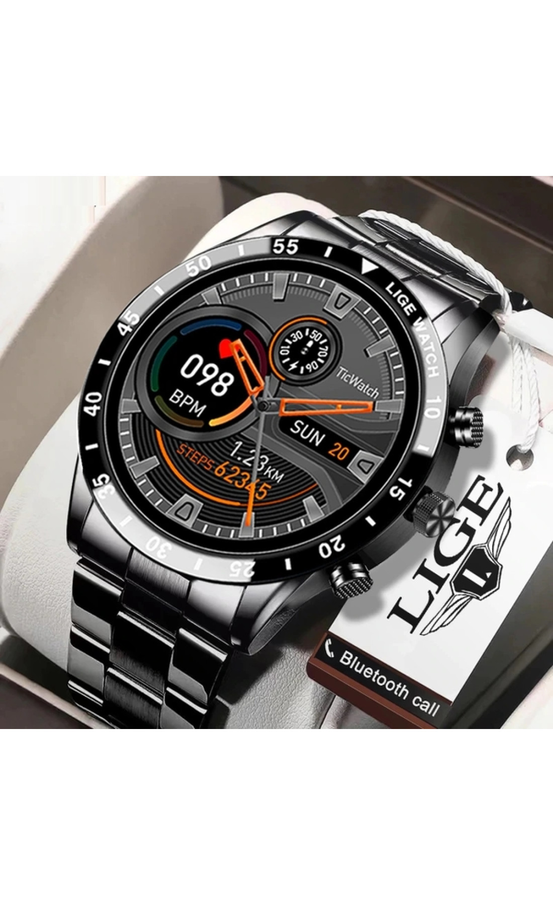 Смарт годинник  Smart Power Nano Black