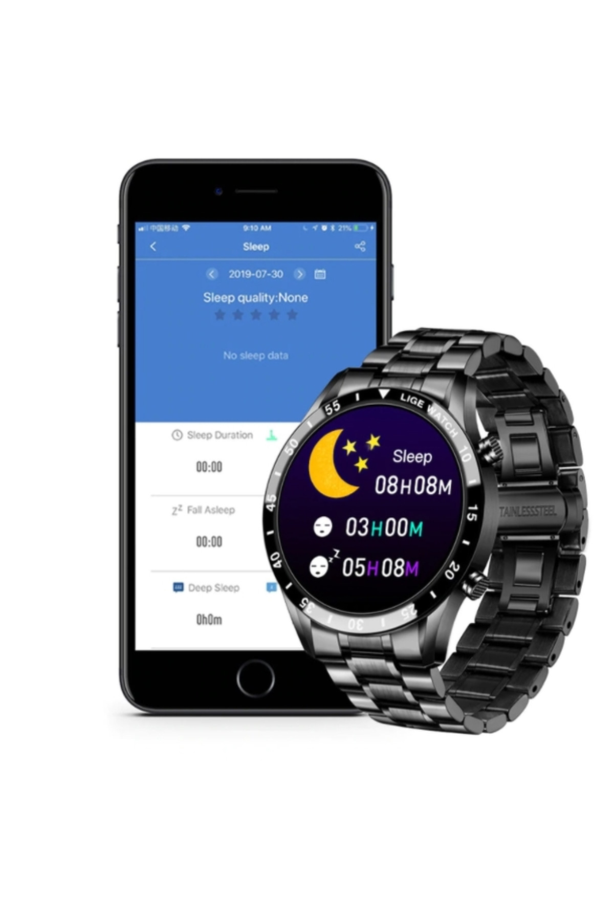 Смарт годинник  Smart Power Nano Black