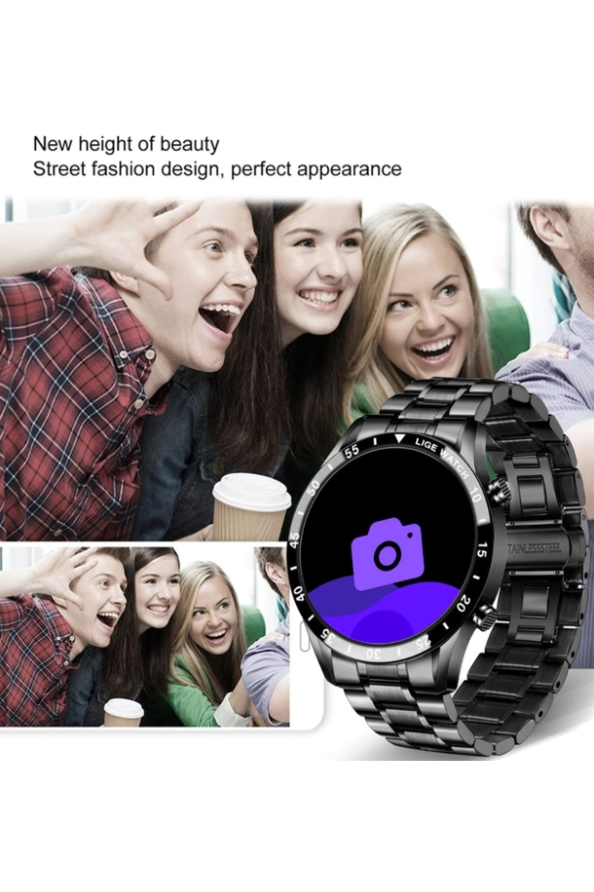 Смарт годинник  Smart Power Nano Black