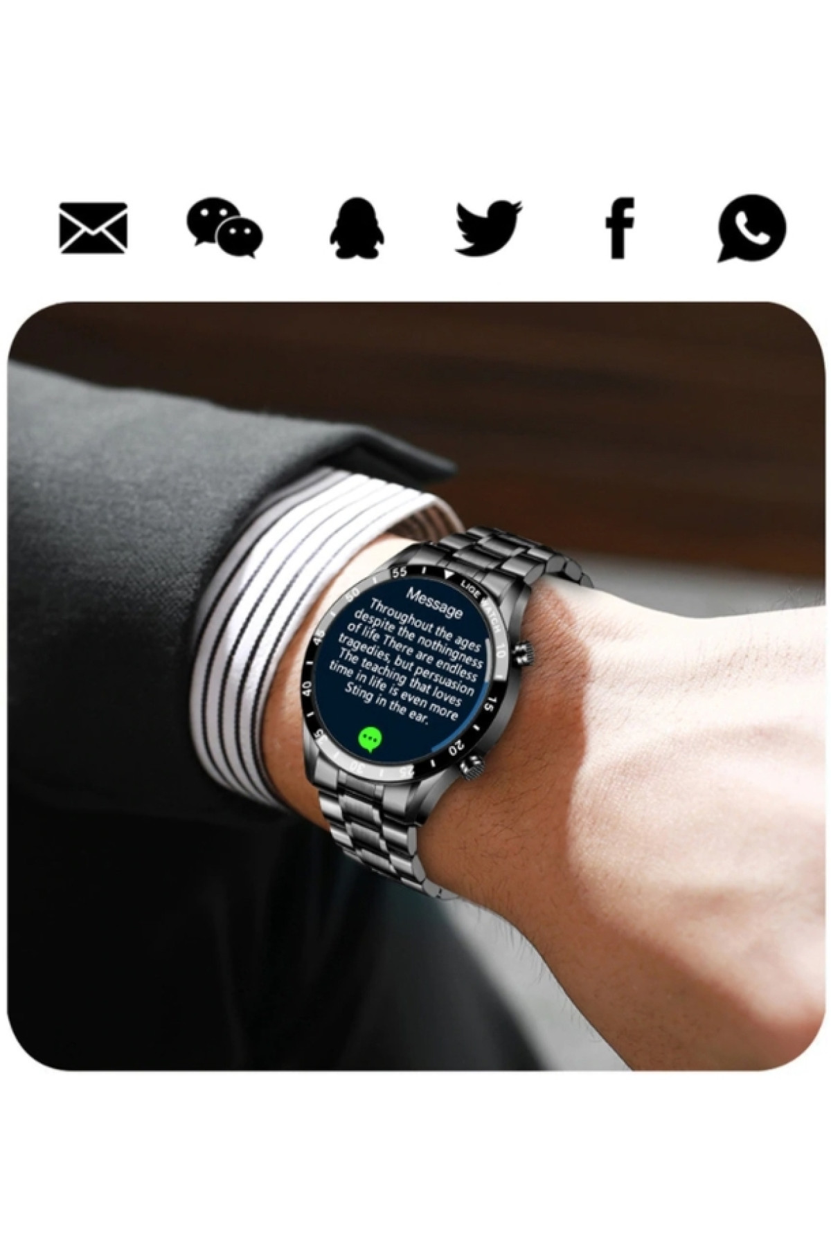 Смарт годинник  Smart Power Nano Black