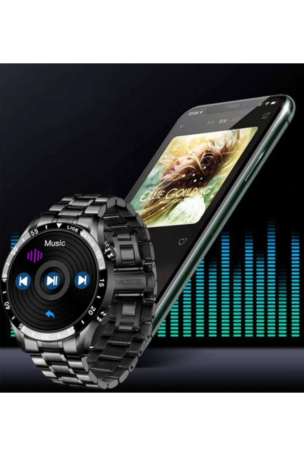 Смарт годинник  Smart Power Nano Black