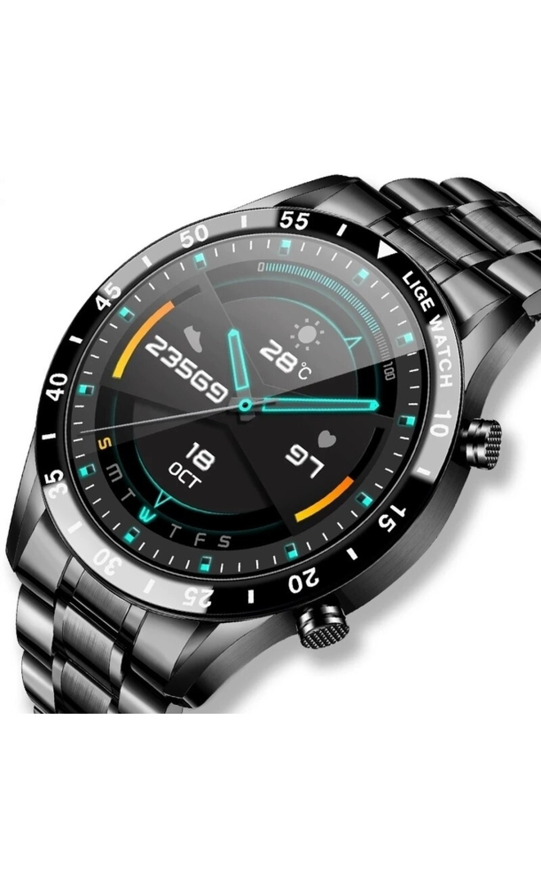 Смарт годинник  Smart Power Nano Black