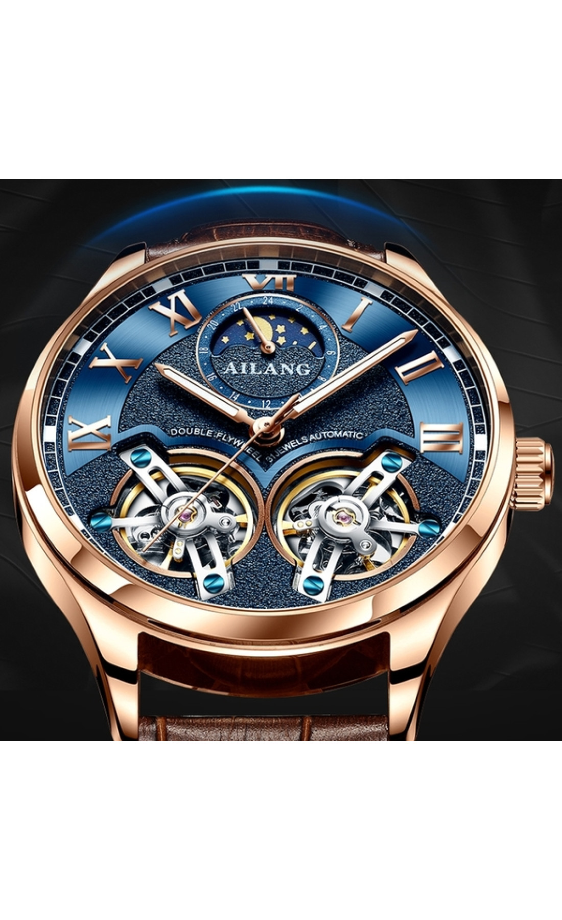 Чоловічий годинник  Ailang FlyWheel