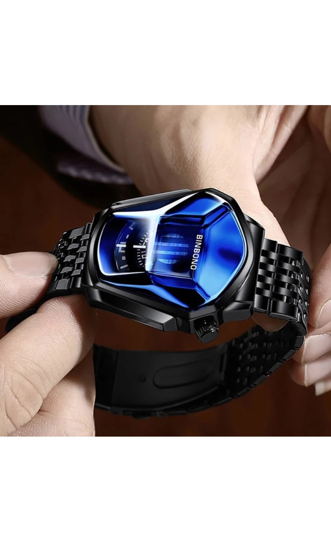 Чоловічий годинник  Hemsut Binbono Black