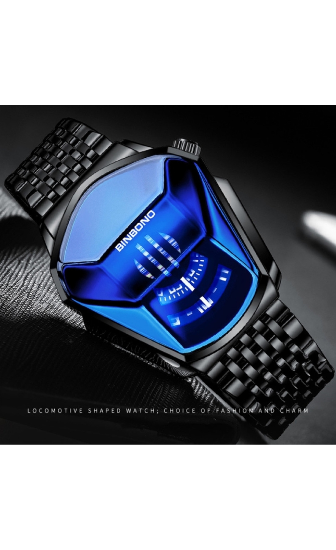 Чоловічий годинник  Hemsut Binbono Black