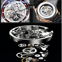 Чоловічий годинник  Ailang Sceleton