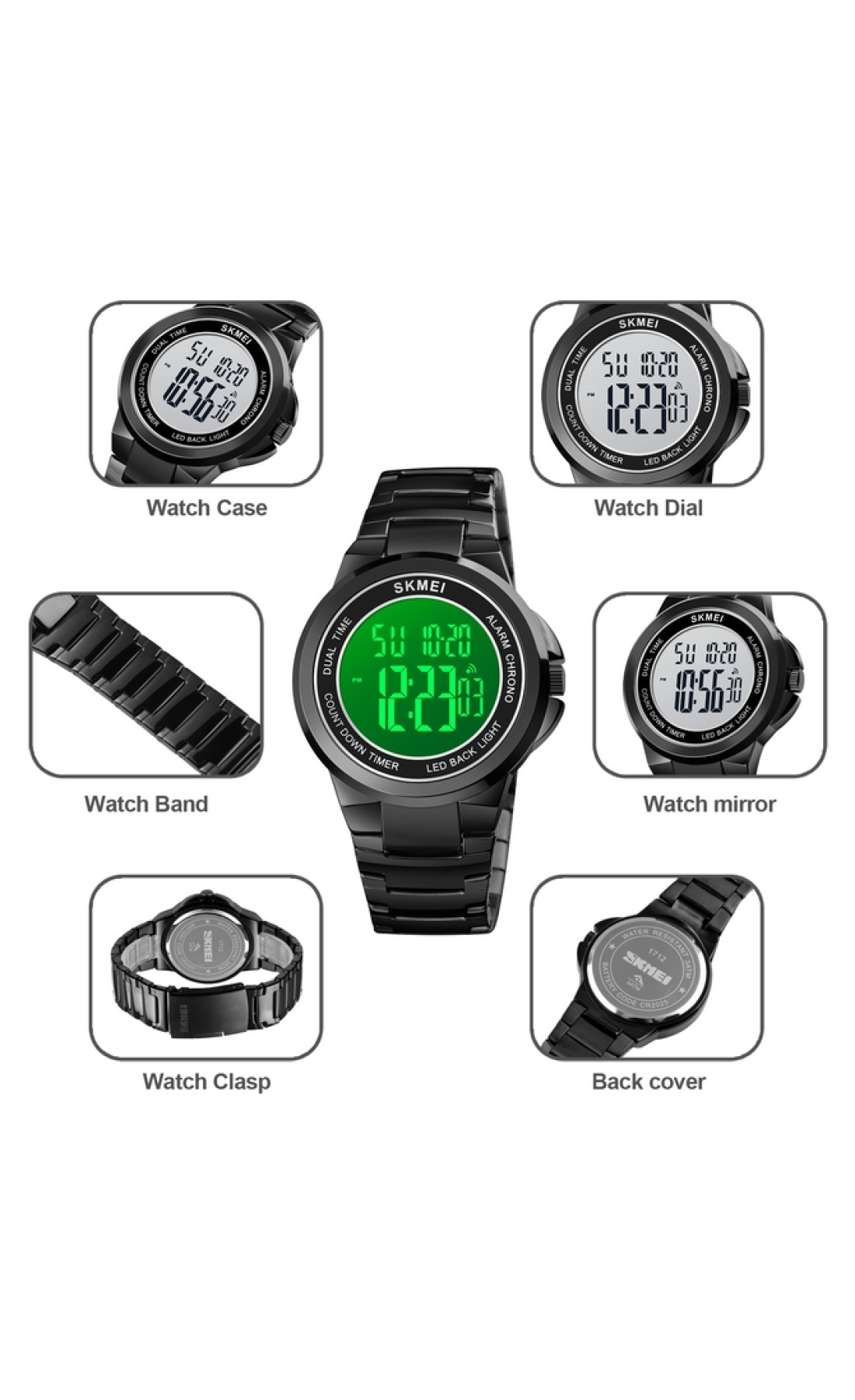 Чоловічий годинник  Skmei Strela