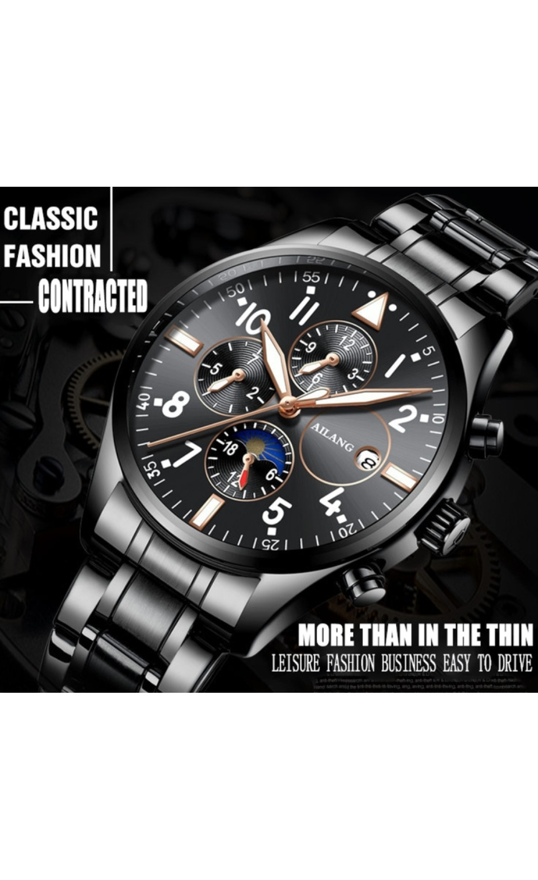 Чоловічий годинник  Ailang Connect
