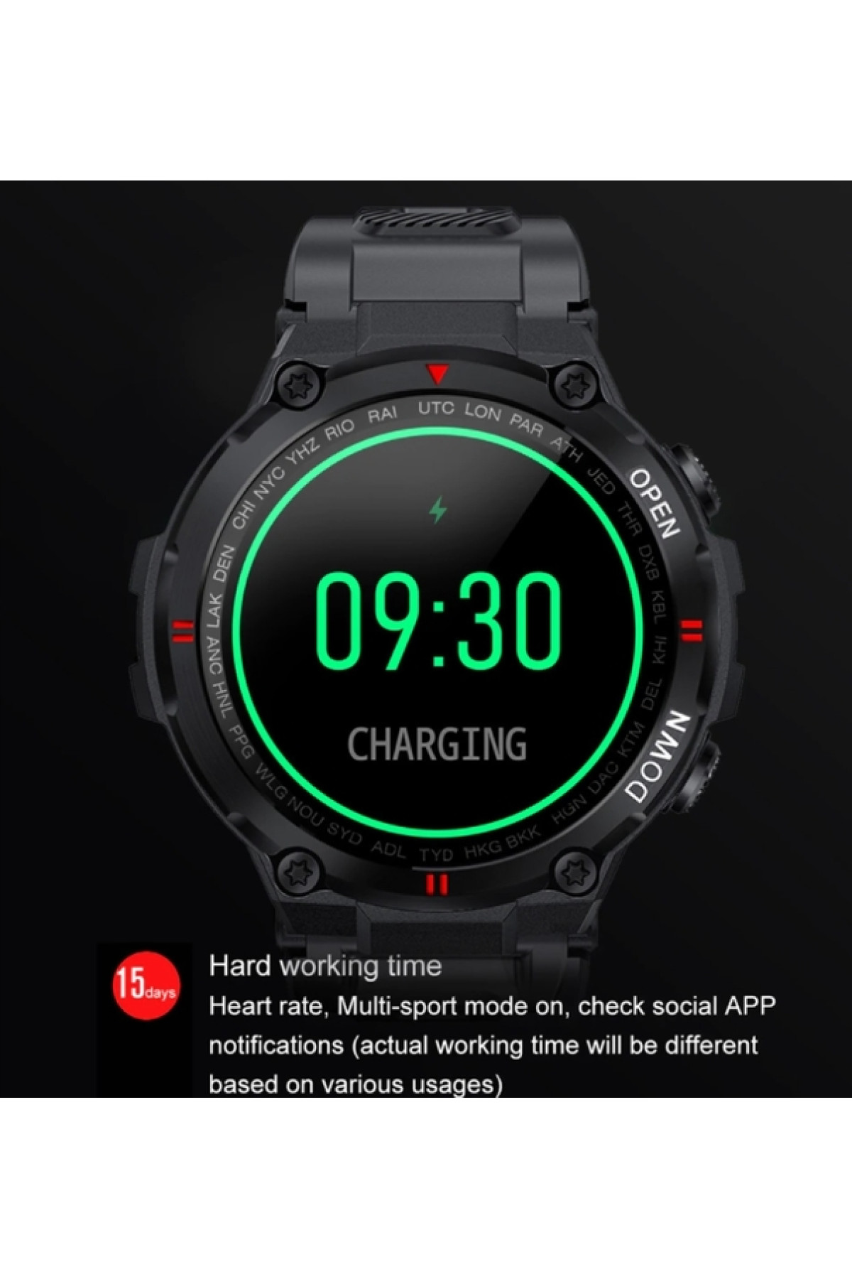 Смарт годинник  Smart Extreme Ultra Black