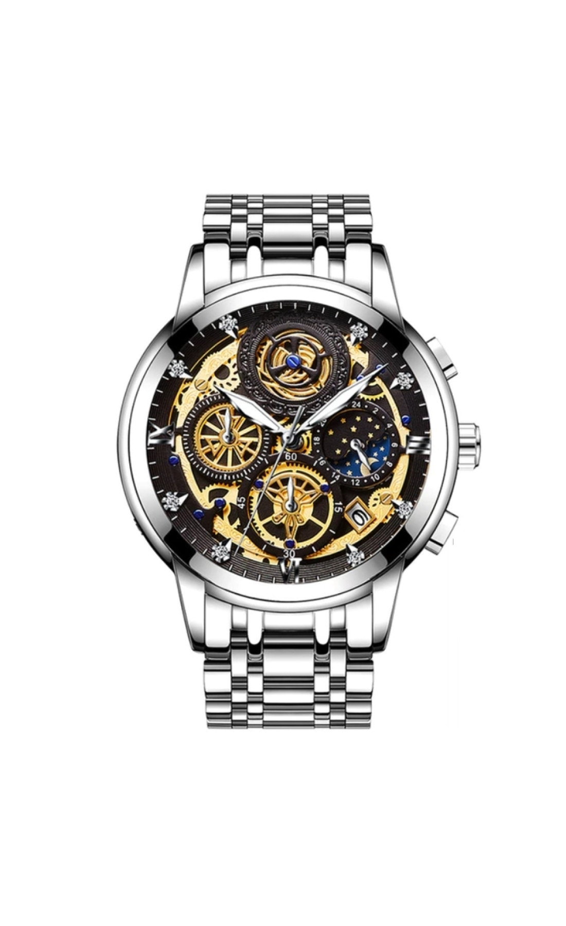 Чоловічий годинник  WishDoIt Baks