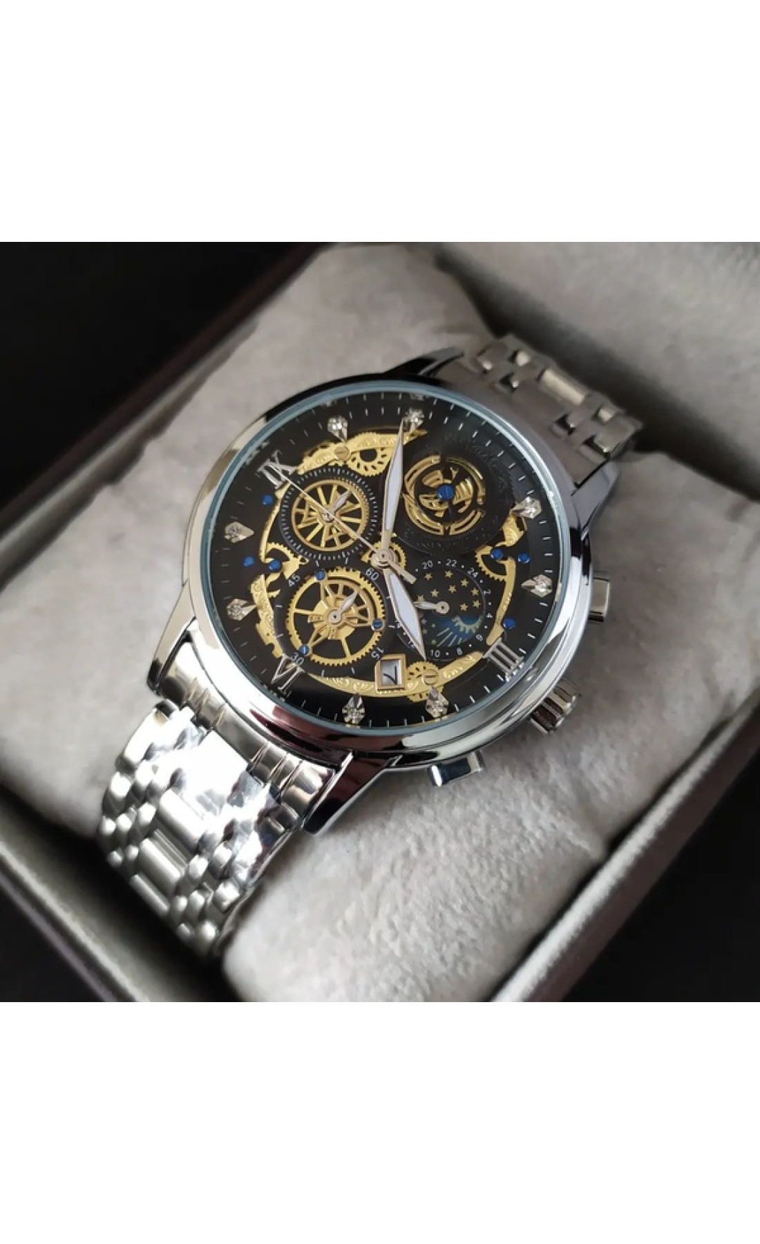 Чоловічий годинник  WishDoIt Baks