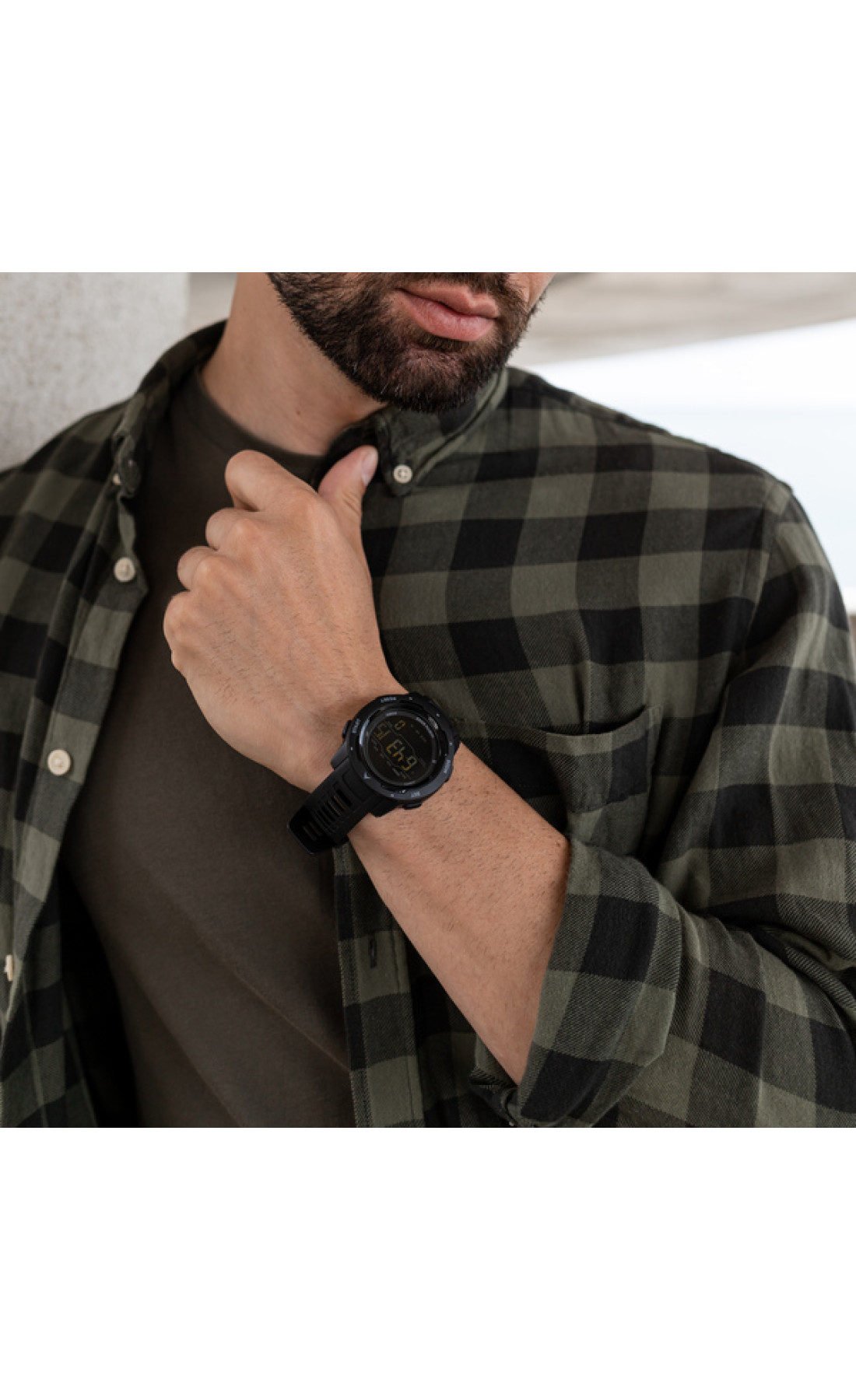 Чоловічий годинник  North Edge MARS Pro Black 5BAR