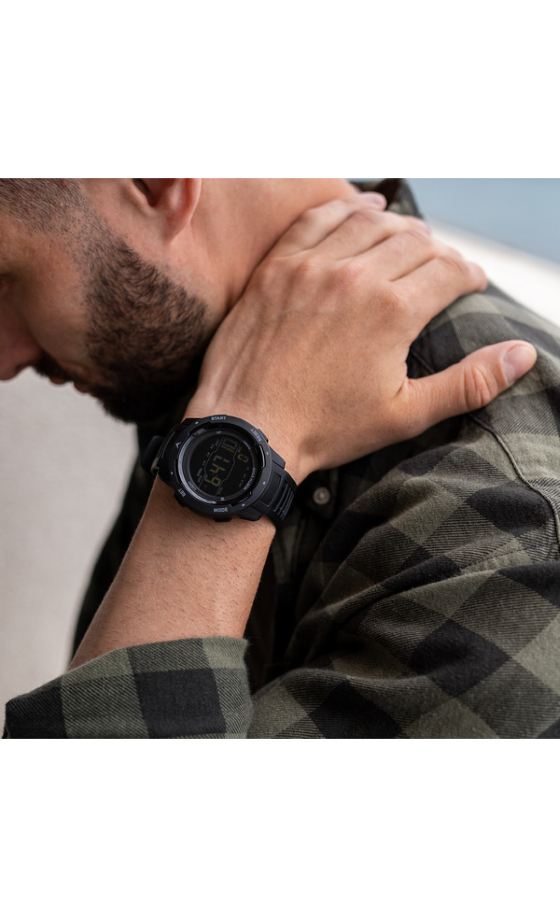 Чоловічий годинник  North Edge MARS Pro Black 5BAR