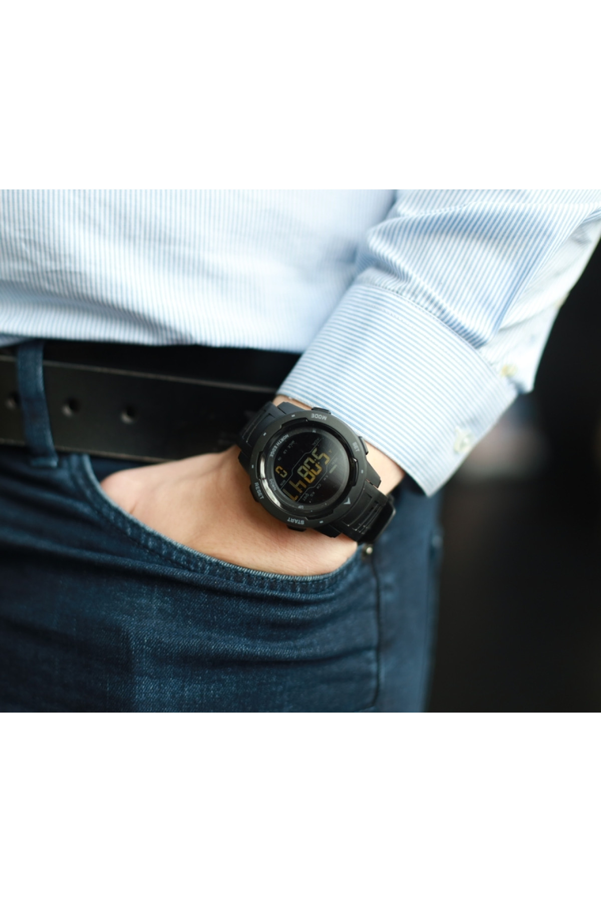 Чоловічий годинник  North Edge MARS Pro Black 5BAR