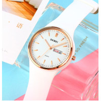 Жіночий годинник  Skmei Vivo White