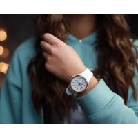 Жіночий годинник  Skmei Vivo White