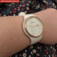 Жіночий годинник  Skmei Vivo White
