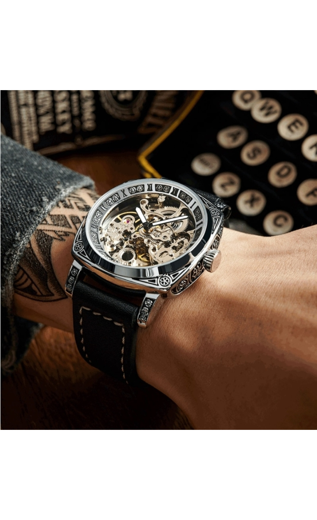 Чоловічий годинник  WishDoIt Baron