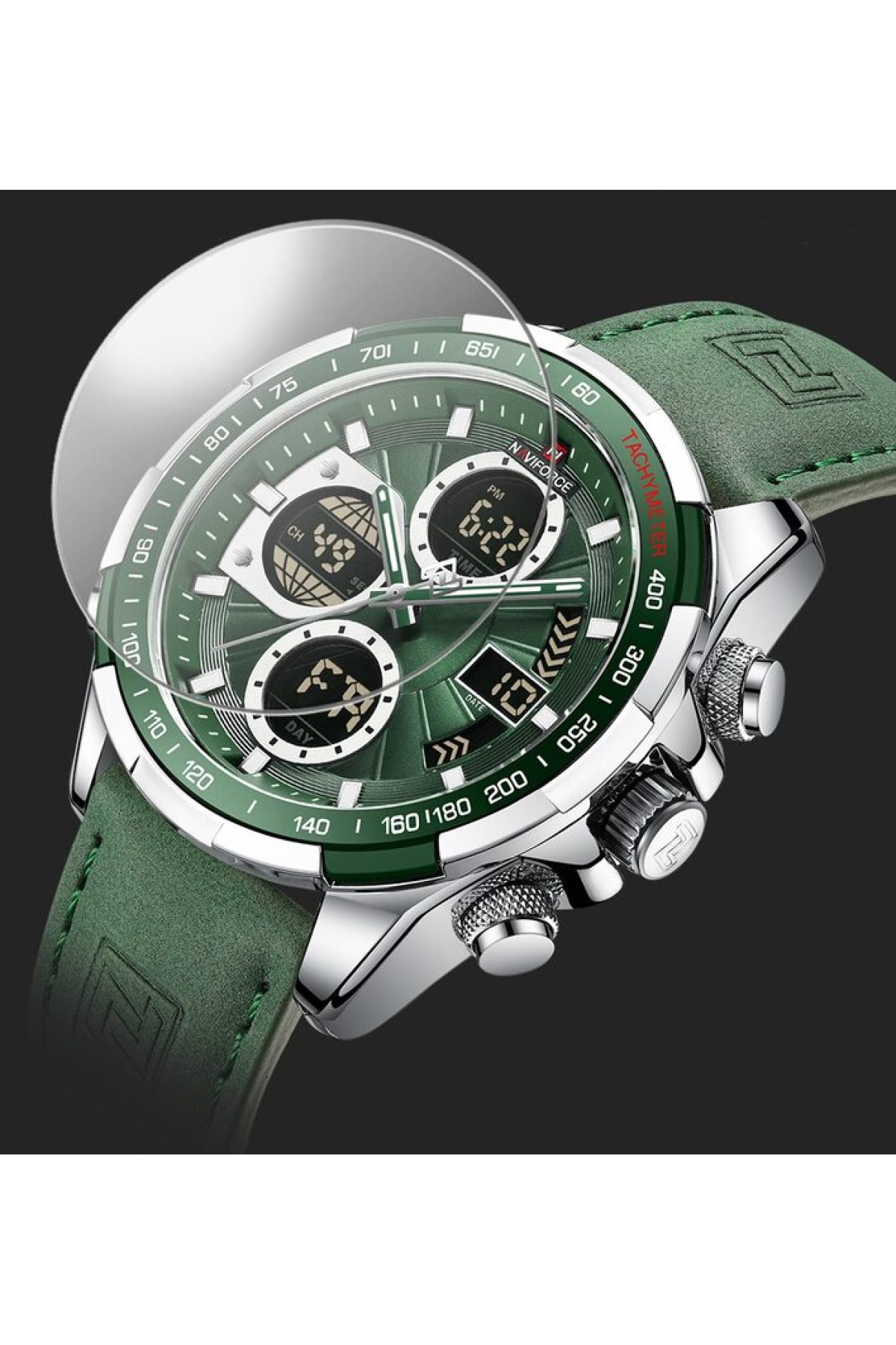 Чоловічий годинник  Naviforce Fly ArmyGreen