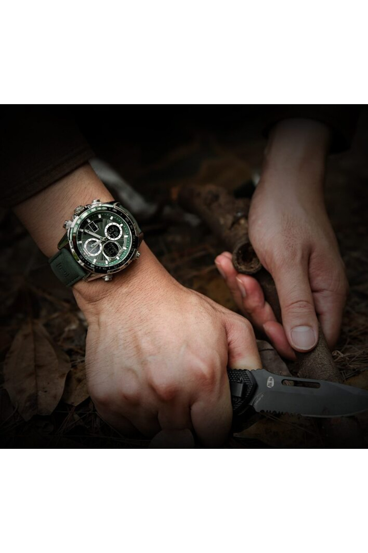Чоловічий годинник  Naviforce Fly ArmyGreen