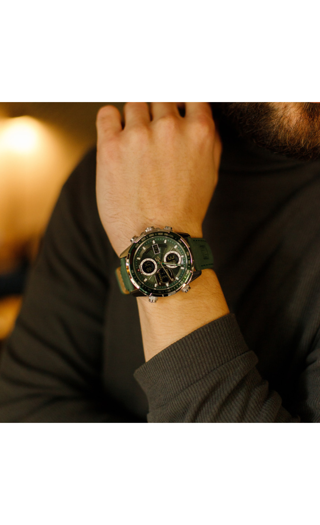 Чоловічий годинник  Naviforce Fly ArmyGreen