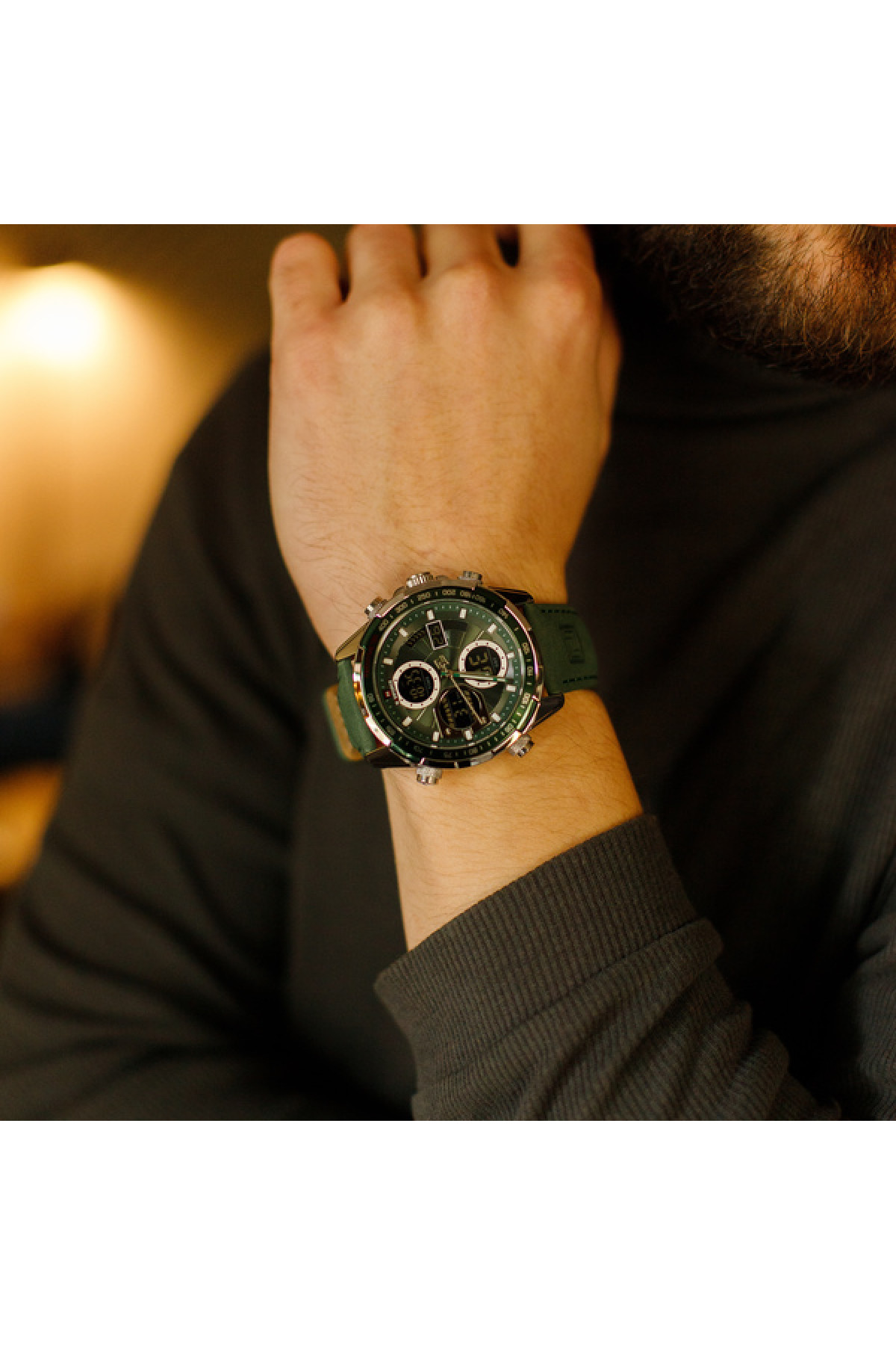 Чоловічий годинник  Naviforce Fly ArmyGreen