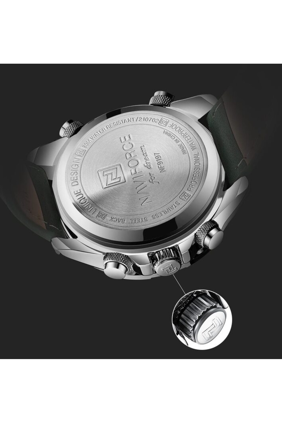 Чоловічий годинник  Naviforce Fly ArmyGreen