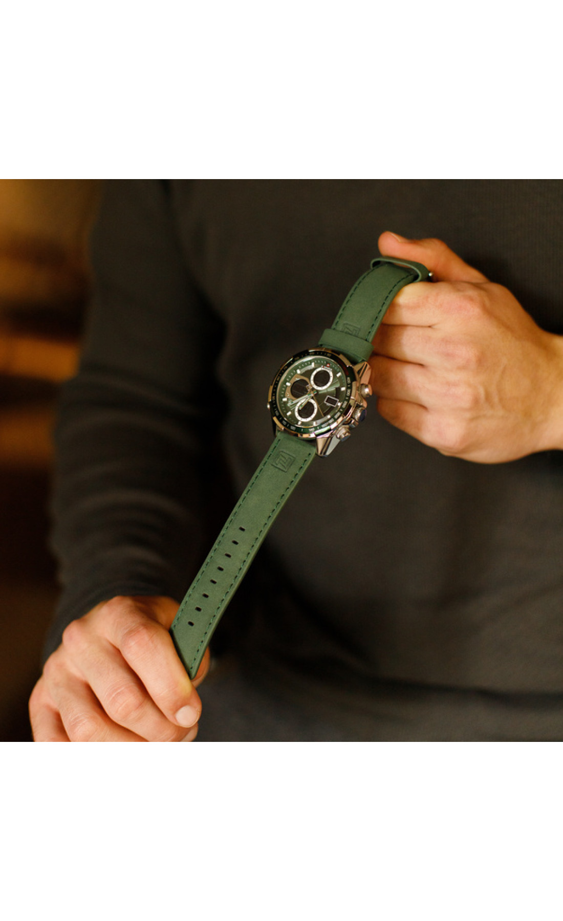 Чоловічий годинник  Naviforce Fly ArmyGreen