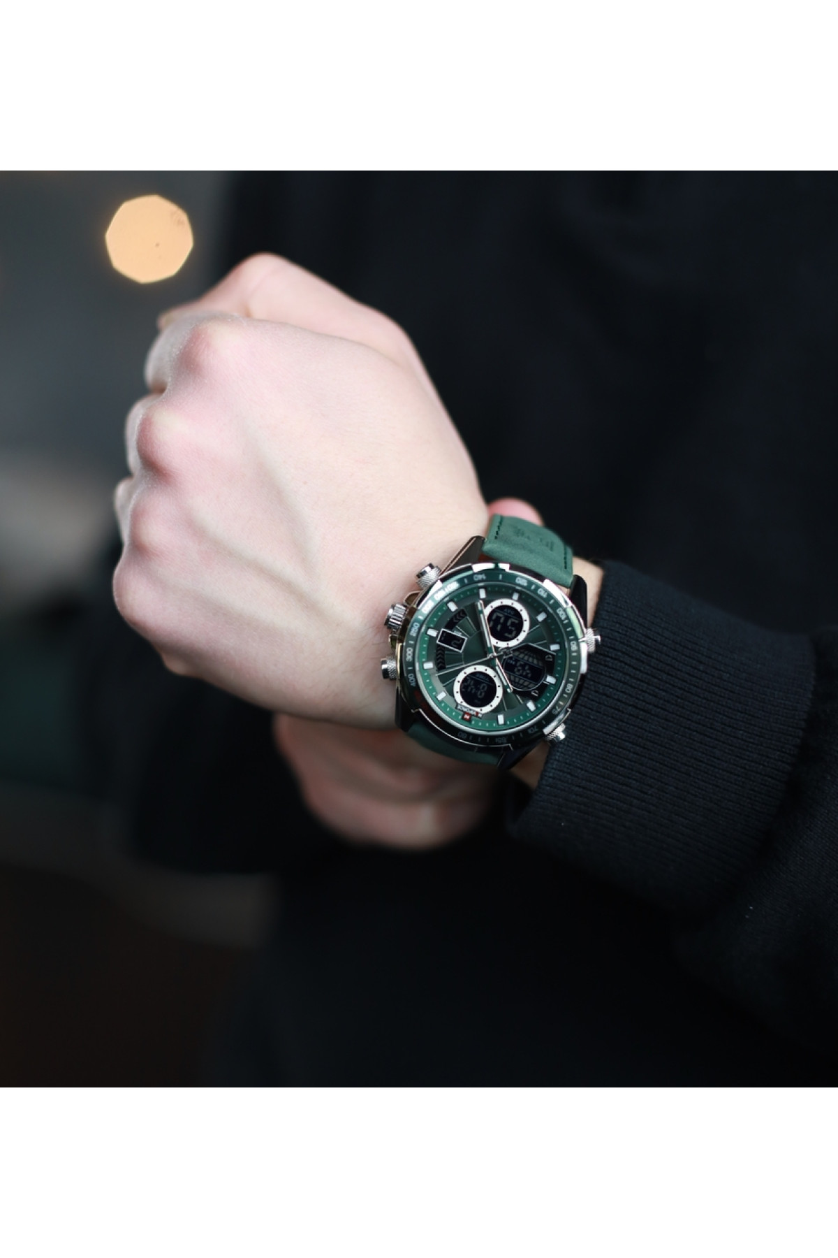 Чоловічий годинник  Naviforce Fly ArmyGreen