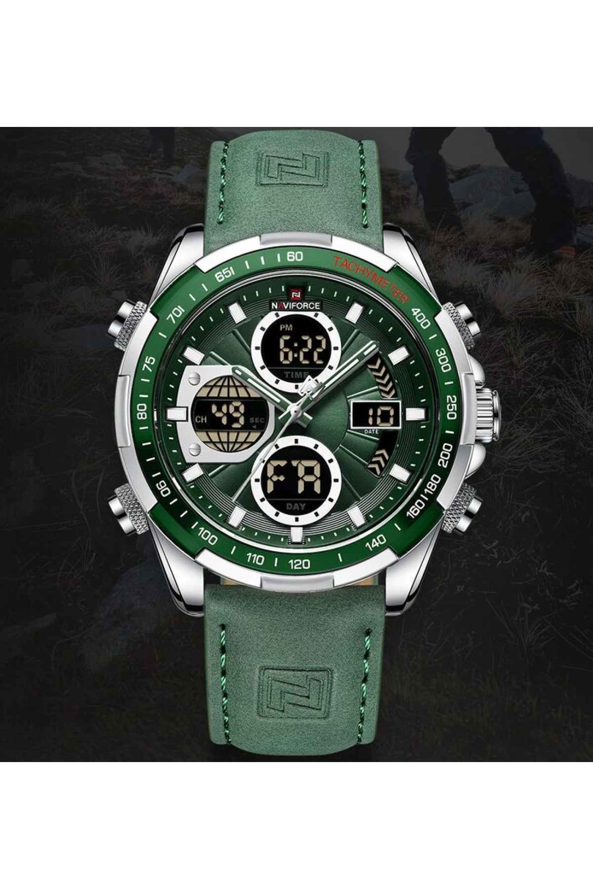 Чоловічий годинник  Naviforce Fly ArmyGreen