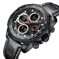 Чоловічий годинник  Naviforce Fly Black